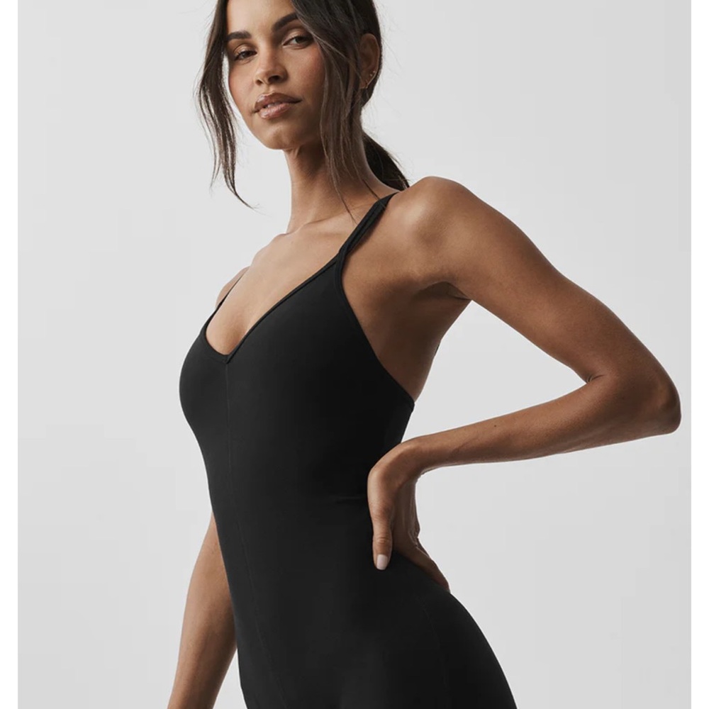 ALO Black Onesie Romper Size Small
